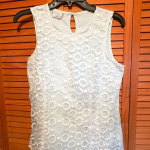Sleeveless summer top